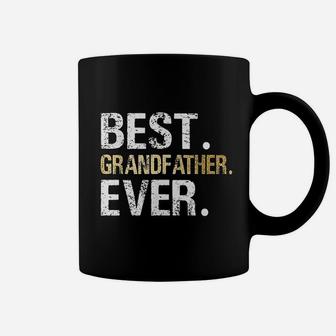 Granddaughter Grandson Best Grandfather Coffee Mug - Seseable