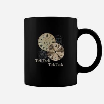 Grandfather Clock Alarm Clock Time Antique Clock Coffee Mug - Seseable