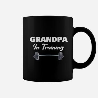 Grandfathers Day Gift For First Time Grandpa In Training Coffee Mug - Seseable