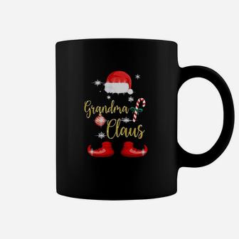 Grandma Santa Claus Funny Family Christmas Coffee Mug - Seseable