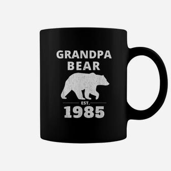 Grandpa Bear Est 1985 Vintage Bear Coffee Mug - Seseable