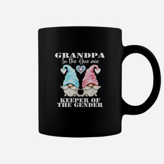 Grandpa Gender Reveal Keeper Of The Gender Coffee Mug - Seseable