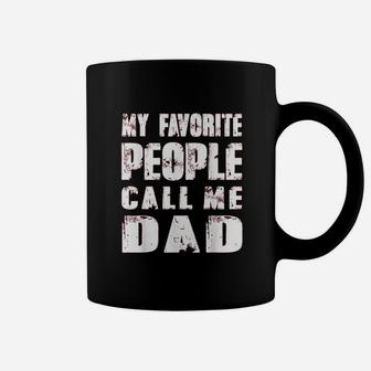 Grandpa Gifts Dad Gifts My Favorite People Call Me Dad Coffee Mug - Seseable