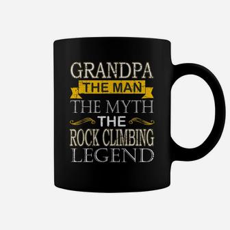 Grandpa The Man The Myth The Rock Climbing Legend Sports 2020 Coffee Mug - Seseable