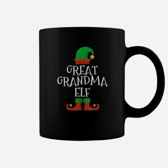 Great Grandma Elf Christmas Funny Xmas Gift Coffee Mug - Seseable