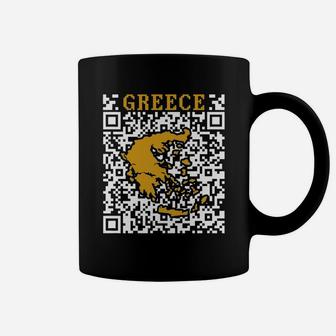 Greece Qr Code Proud Shirts Coffee Mug - Seseable