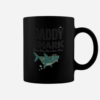 Green Daddy Shark, dad birthday gifts Coffee Mug - Seseable