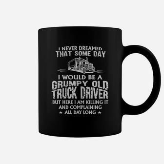 Grumpy Old Truck Driver Coffee Mug - Seseable