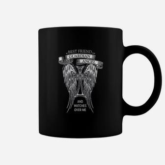 Guardian Best Friend Memorial, best friend birthday gifts, unique friend gifts, gift for friend Coffee Mug - Seseable