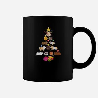 Guinea Pig Christmas Cute Tree Kids Gift Coffee Mug - Seseable