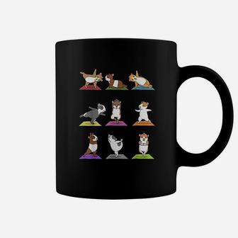 Guinea Pig Funny Guinea Pigs In Yoga Poses Coffee Mug | Seseable UK