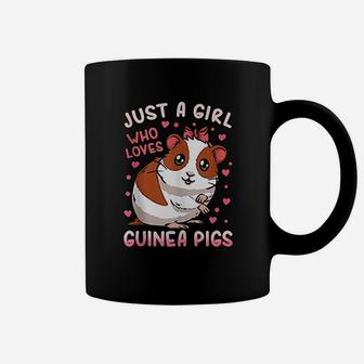 Guinea Pig Just A Girl Who Loves Guinea Pigs Coffee Mug - Seseable