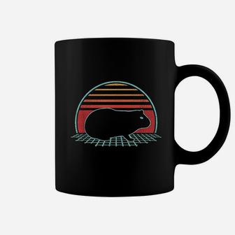 Guinea Pig Retro Vintage 80s Style Animal Lover Gift Coffee Mug - Seseable