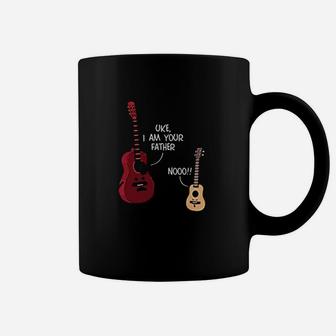 Guitar Fathers Day Uke I Am Your Father Music Dad Coffee Mug - Seseable