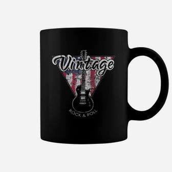 Guitar Vintage Rock N Roll Coffee Mug - Seseable