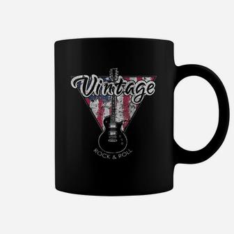 Guitar Vintage Rock N Roll Coffee Mug | Seseable UK