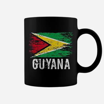 Guyanese Flag Pride Vintage Guyanese Root Gift Coffee Mug - Seseable
