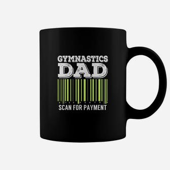 Gymnastics Dad Scan For Payment Coffee Mug - Seseable