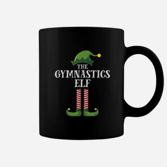 Gymnastics Elf Matching Family Group Christmas Party Coffee Mug | Seseable CA