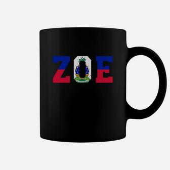 Haitian Zoe- - Haitian Pride For Haitian Flag Day Coffee Mug - Seseable
