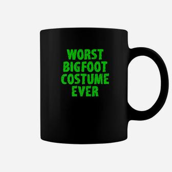 Halloween Costume Shirt Worst Bigfoot Costume Ever Coffee Mug - Seseable