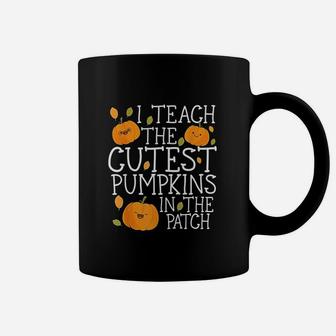 Halloween I Teach The Cutest Pumpkins In The Patch Coffee Mug - Seseable