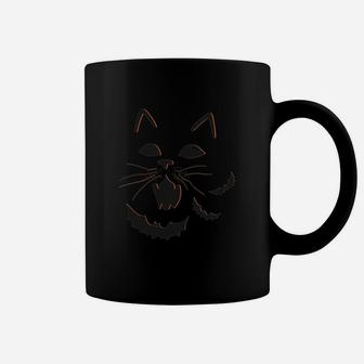 Halloween Shirt - Haunted Cat Coffee Mug | Seseable CA