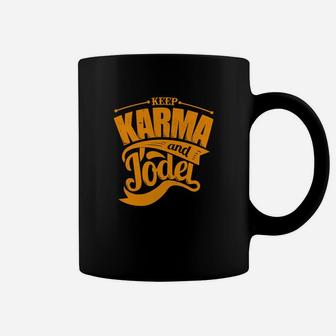 Halten Sie Karma Orange Tassen - Seseable