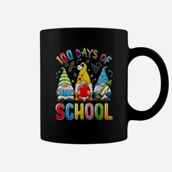 Happy 100th Day Of School Three Gnomes Virtual Teachers Coffee Mug - Seseable