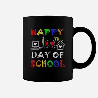 Happy 100th Day Of Virtual School Students And Teachers Gift Coffee Mug - Seseable