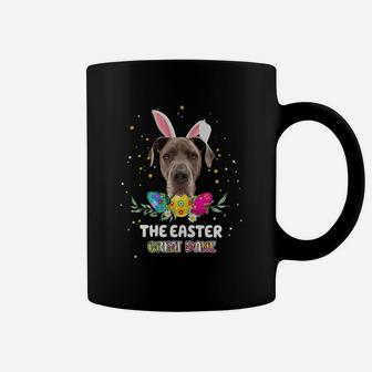 Happy Easter Cute Bunny Great Dane Great Gift For Dog Lovers Coffee Mug - Seseable