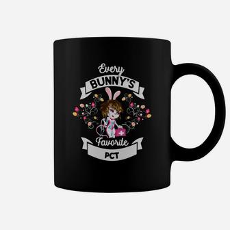 Happy Easter Favorite Pct Of Bunny Funny Nursing Job Title Coffee Mug - Seseable