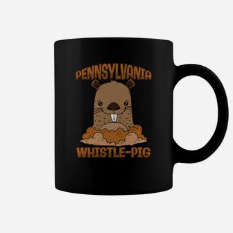 Happy Groundhog Day Whistle-pig Woodchuck Coffee Mug - Seseable