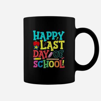 Happy Last Day Of School Teacher Boys Girls Kids Coffee Mug - Seseable