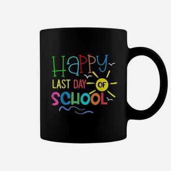 Happy Last Day Of School Teacher Student Graduation Coffee Mug - Seseable