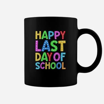 Happy Last Day Of School Teacher Student Graduation Gift Coffee Mug - Seseable