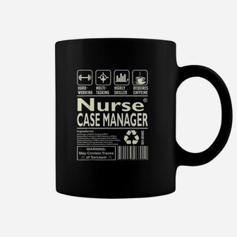 Hardworking Multitasking Nurse Case Manager Coffee Mug - Seseable