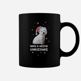 Have A Westie Christmas Holiday Funny Dog Gift Coffee Mug - Seseable