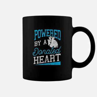 Heart Transplant Powered By A Donated Heart Gift Coffee Mug - Seseable