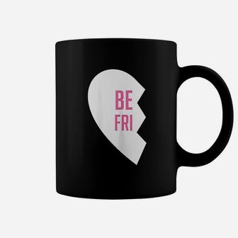 Hearts Best Friend Matching Bff Outfits, best friend gifts Coffee Mug - Seseable