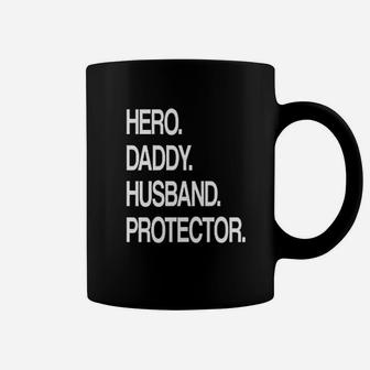 Hero Daddy Husband Protector, best christmas gifts for dad Coffee Mug - Seseable