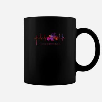 Herzfrequenz und Galaxie-Motiv Tassen Ultimate Metaphysica, Schwarzes Tee - Seseable
