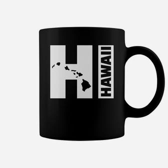 Hi Hawaii Islands T-shirt Coffee Mug - Seseable