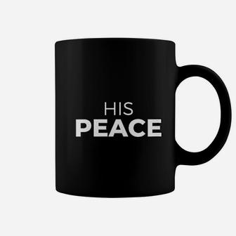 His Peace Her Rock Matching Couples Gifts Wife Husband Coffee Mug - Seseable