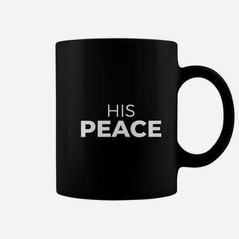 His Peace Her Rock Matching Couples Gifts Wife Husband Coffee Mug - Seseable