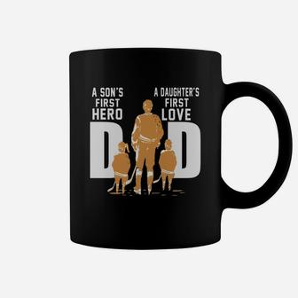 Hockey Dad Father Day Coffee Mug - Seseable