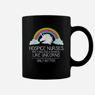 Hospice Nurse Gifts Hospice Nurses Are Like Unicorns Funny Coffee Mug - Seseable