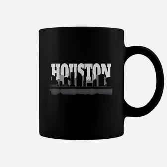 Houston The City Wit No Limits Skyline Silhouette Coffee Mug - Seseable
