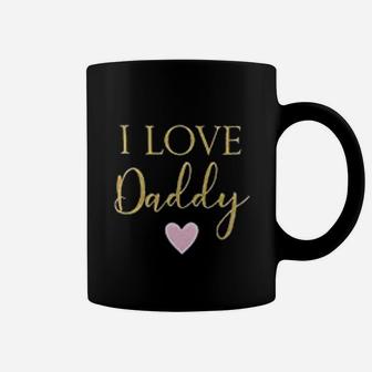 Hudson Baby I Love Daddy, best christmas gifts for dad Coffee Mug - Seseable