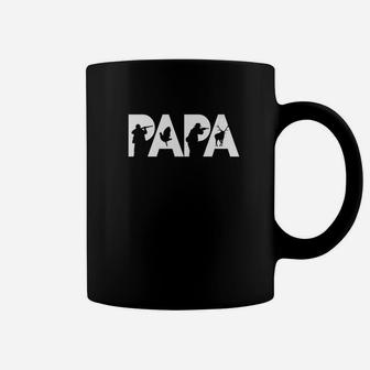 Hunter Dad Funny Papa Hunting Father Gift Top Coffee Mug - Seseable